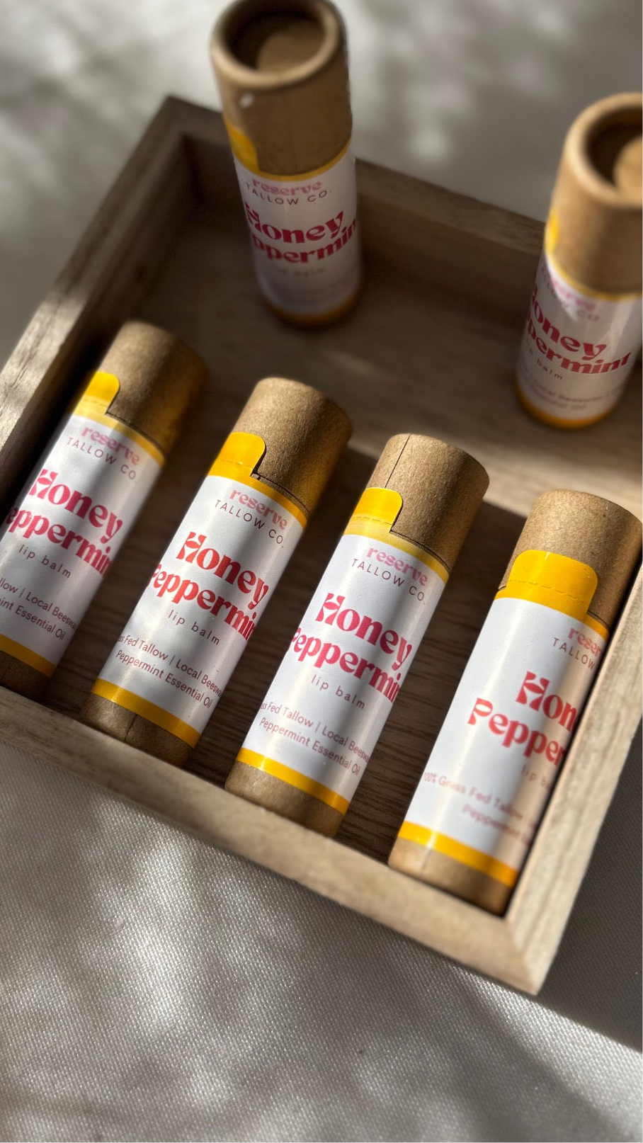 Tallow Lip Balm