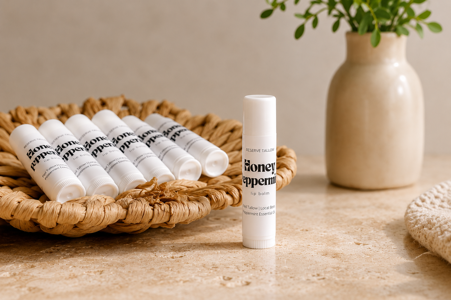 Tallow Lip Balm